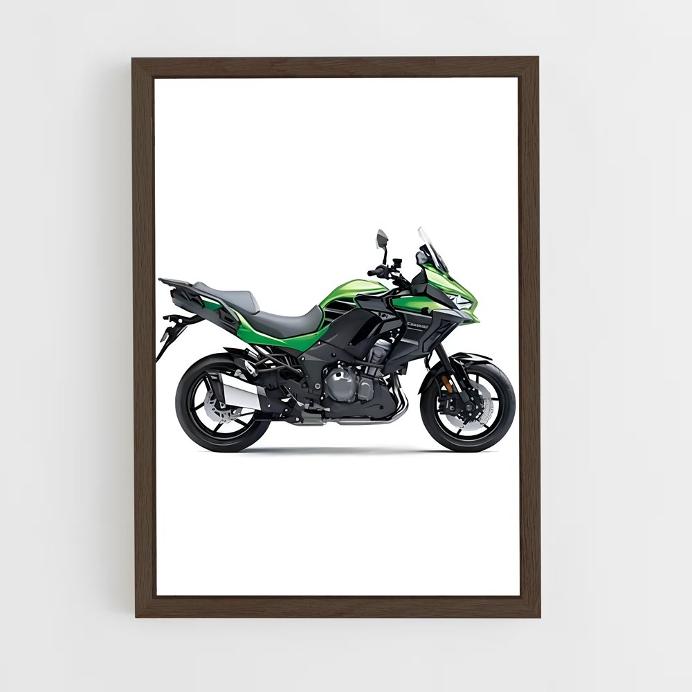 Poster Kawasaki Versys 1000 Adventure (vue 5)